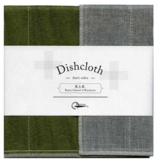 Nawrap Dishcloth - Moss green