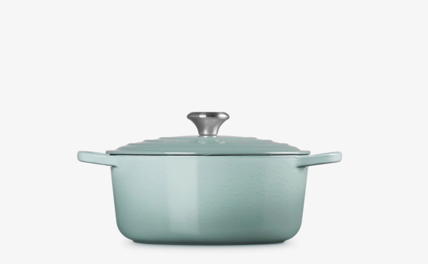Le Creuset Signature Round Casserole Oven 26cm / 5.3L - Sea Salt