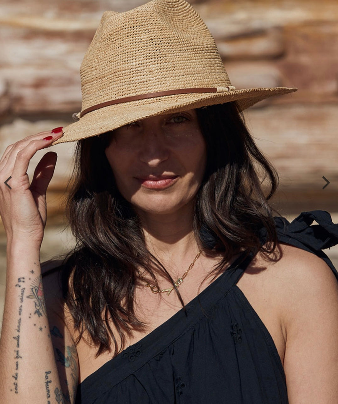 Made in Mada Elya Hat with leather braid