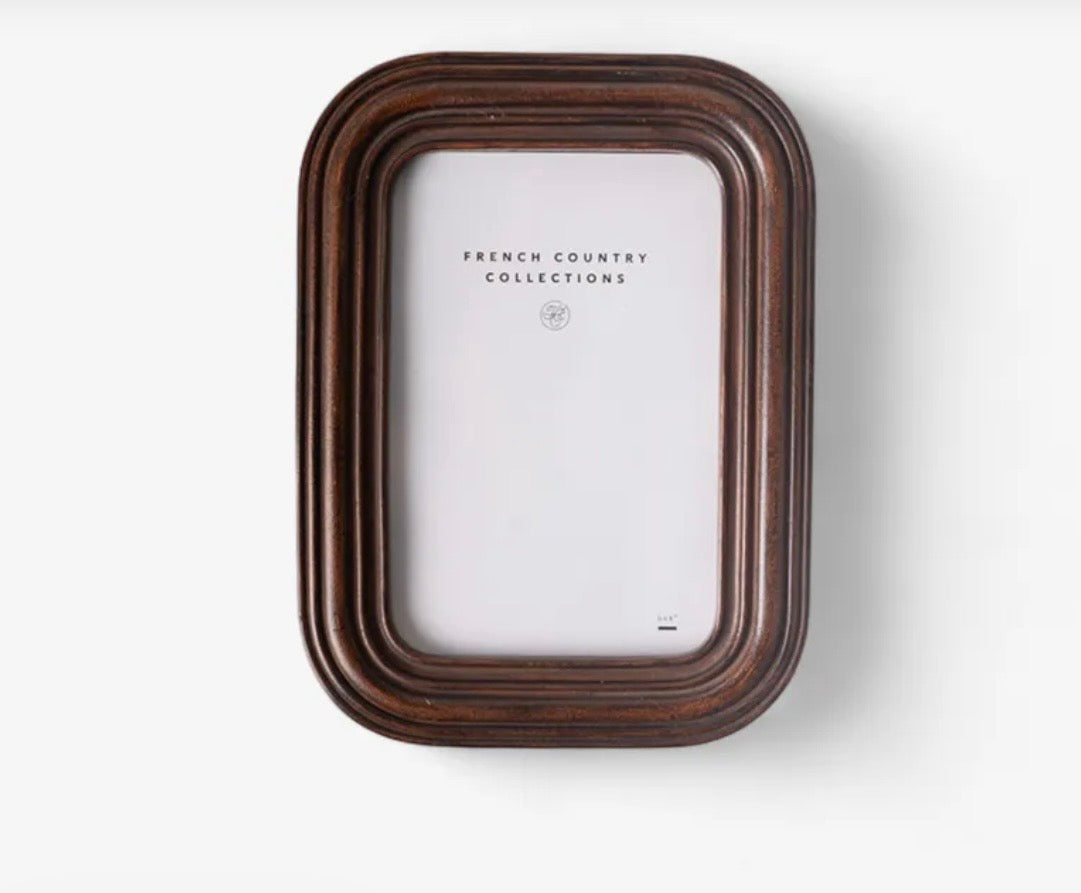 Chestnut Ribbed Photo Frame 4x6