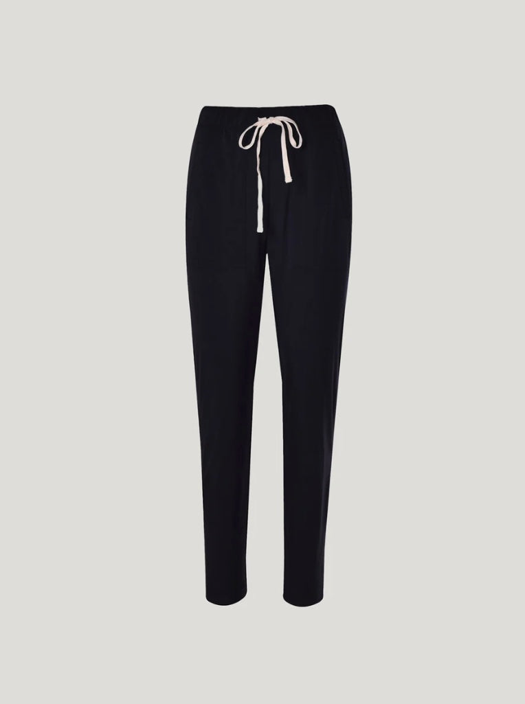 Sills Laura Pant Midnight with cream tie