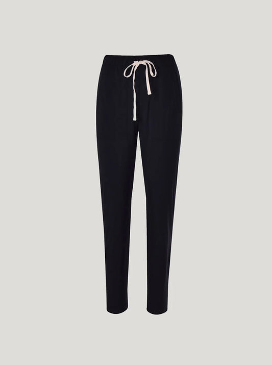 Sills Laura Pant Midnight with cream tie