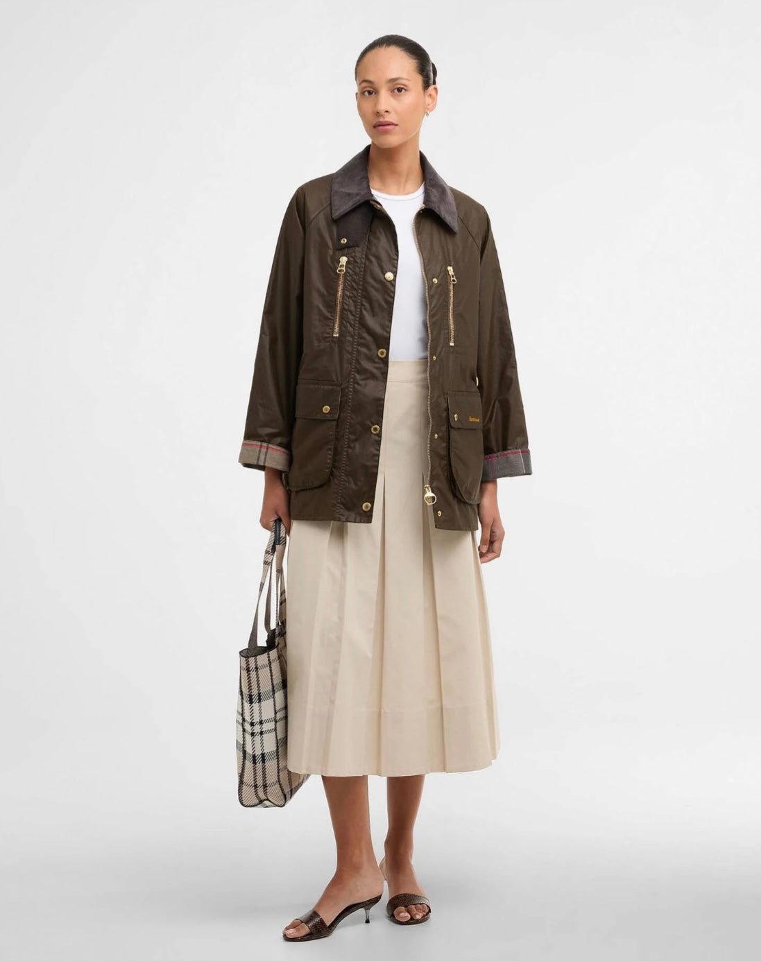 Barbour Argill Wax Jacket - Brown