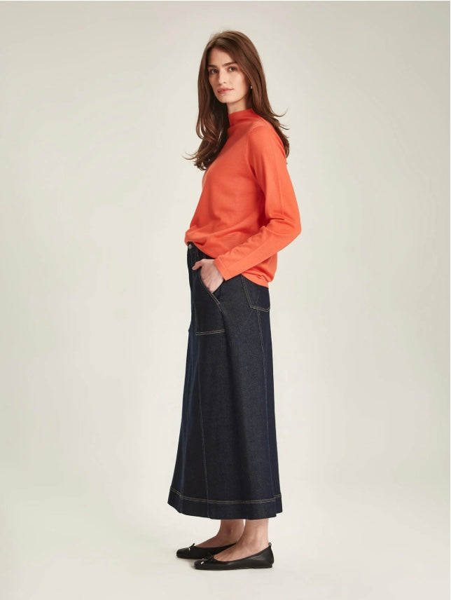 Sills Harper Denim Skirt