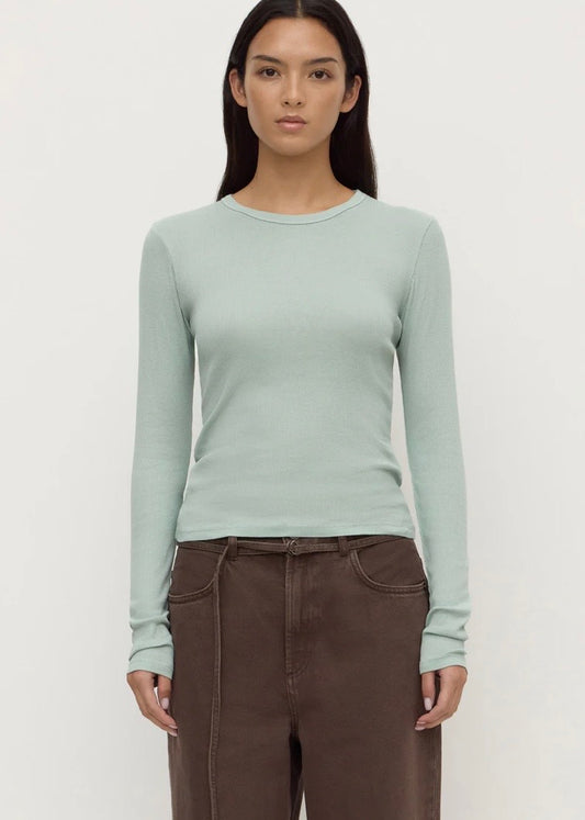 Assembly Label Zali Long Sleeve Tee - Mint