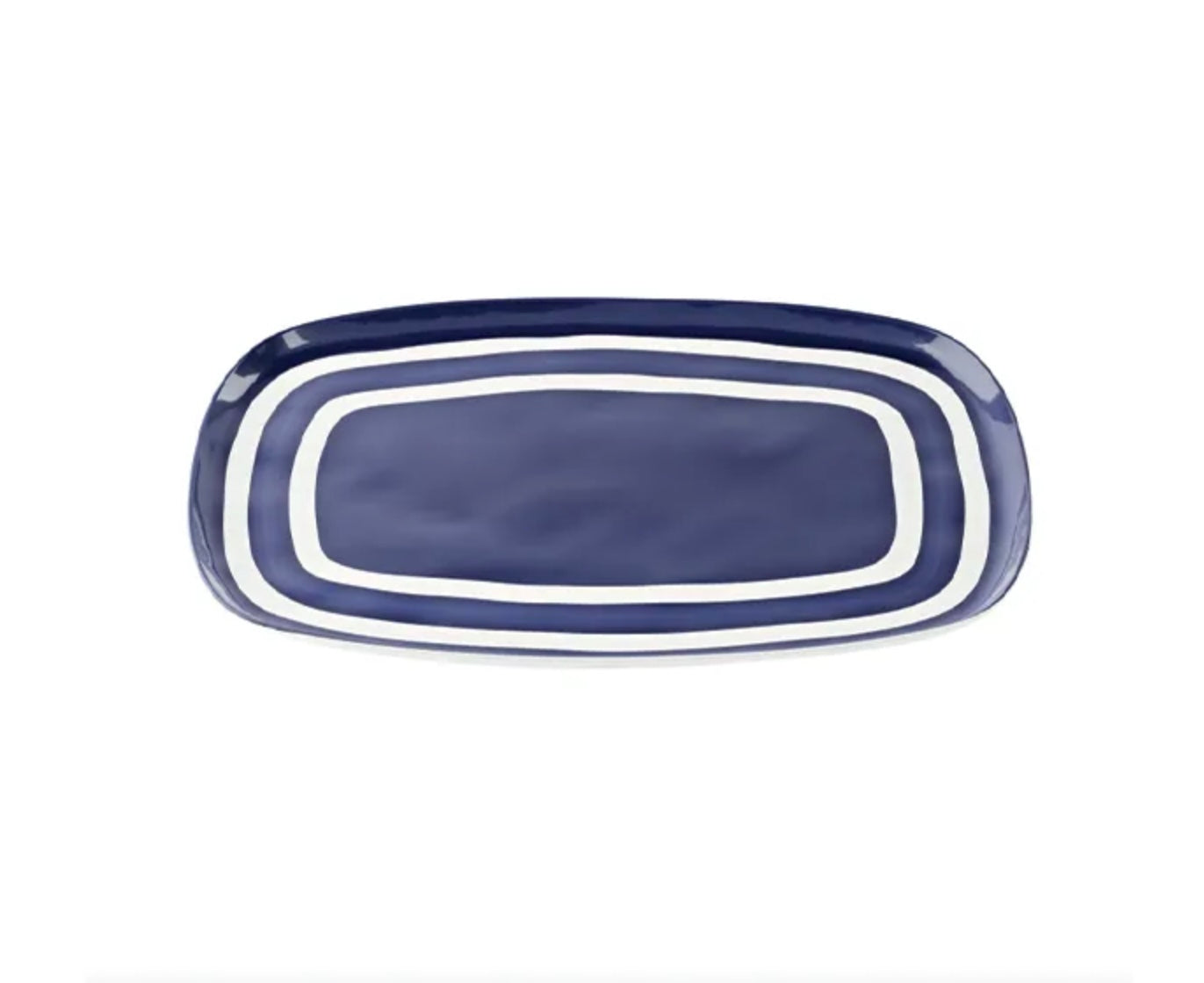 GUZZINI RIVIERA REC TRAY XL - MED BLUE