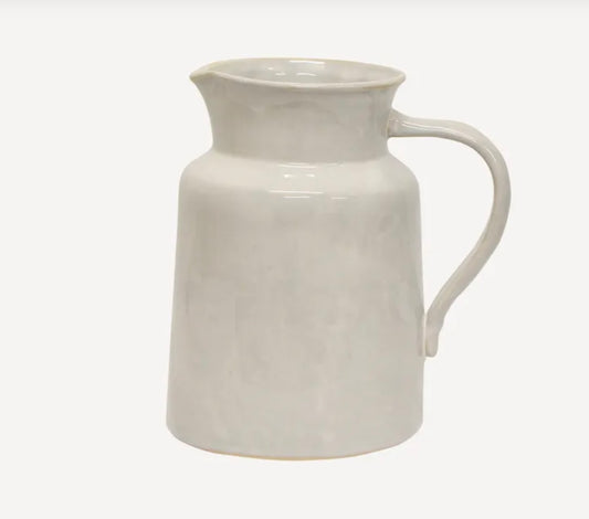 French Country Collections Franco Rustic White Large Jug