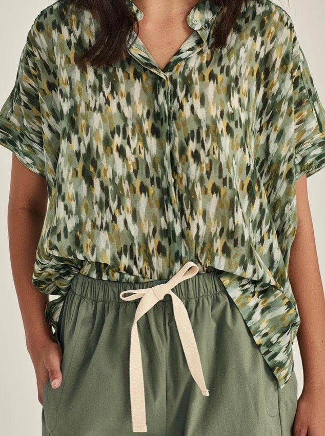 Sills Helene print top