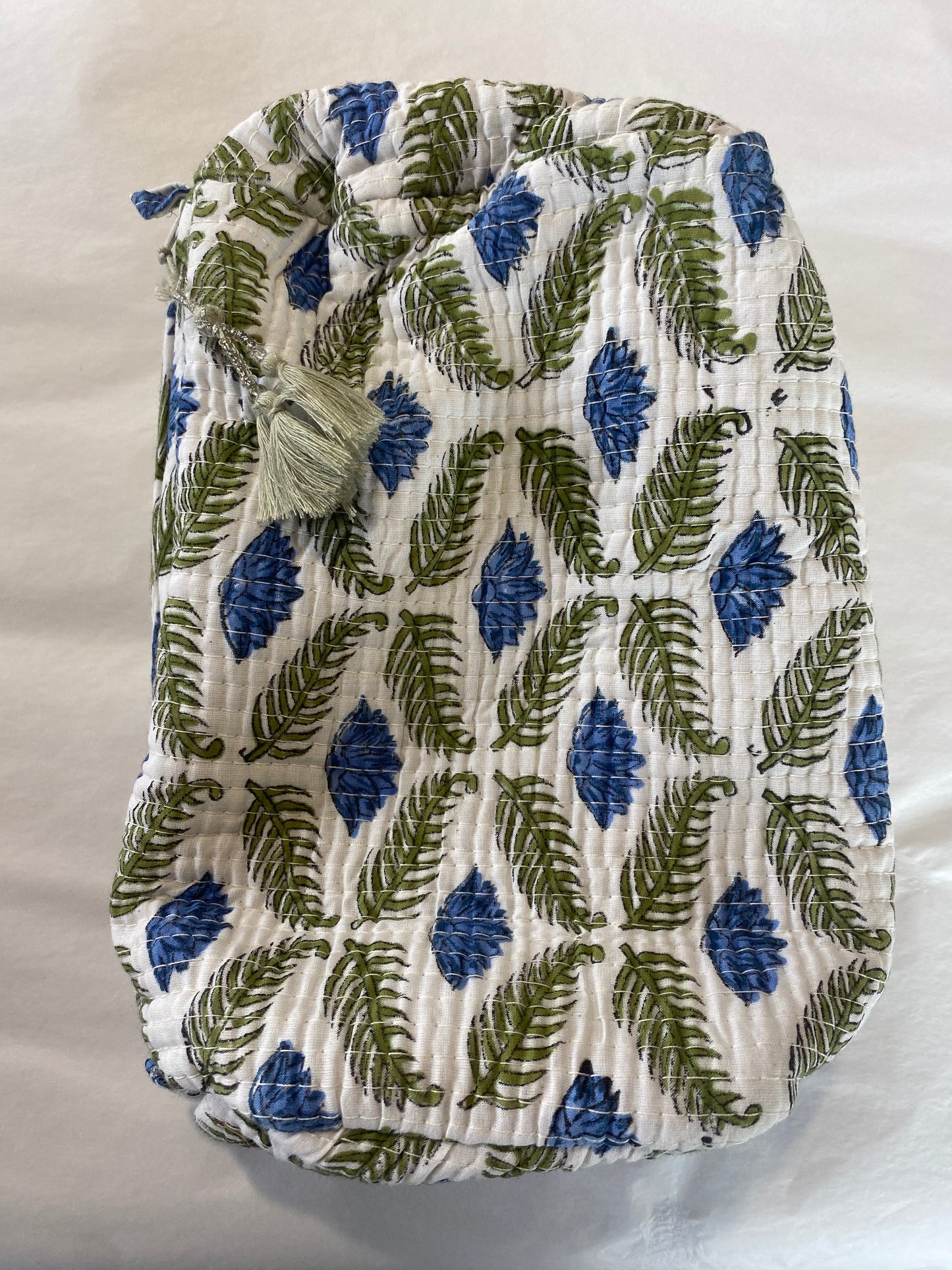 Handblock Print Bathroom Bag Set of 3
