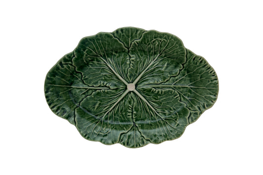 Bordallo Pinheiro - Cabbage Small Oval Platter