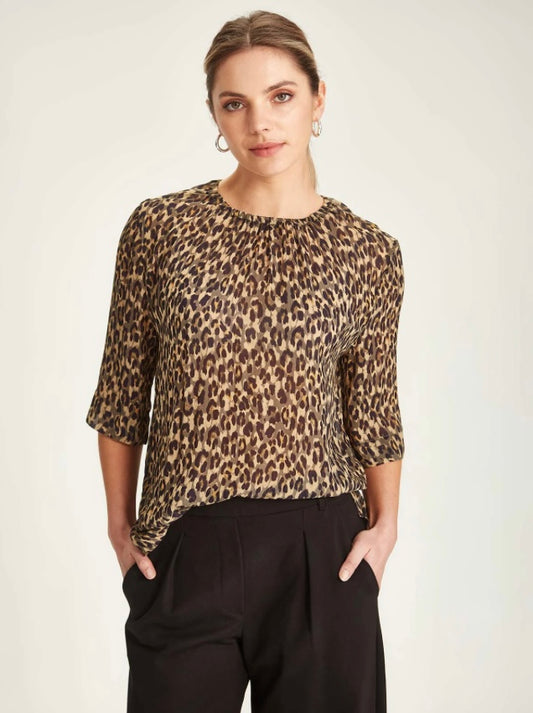 Sills Gisele Leopard Blouse