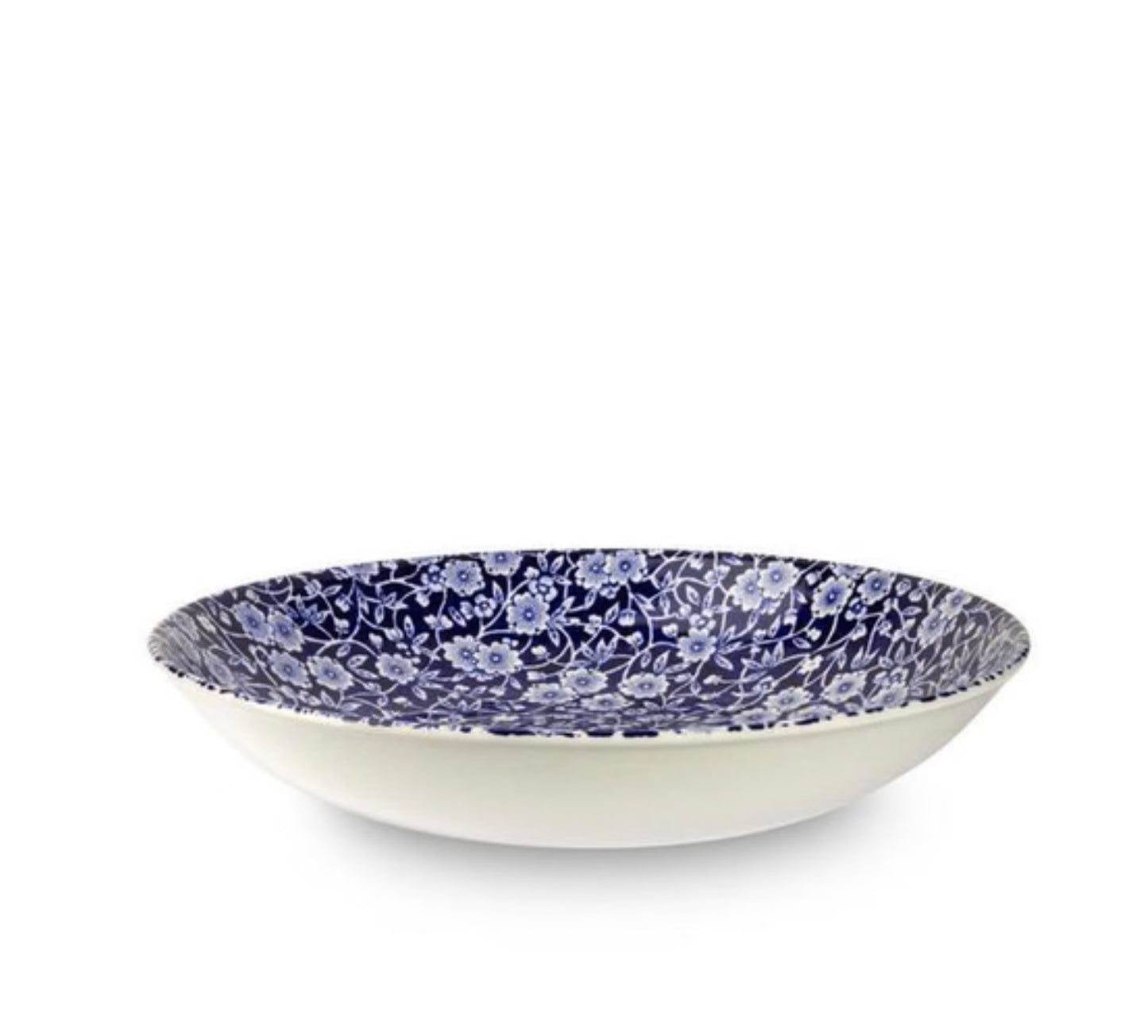 Burleigh Blue Calico Pasta Bowl 23cm