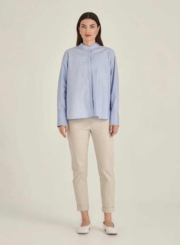 Sills Striped Hepburn Pant - Sand