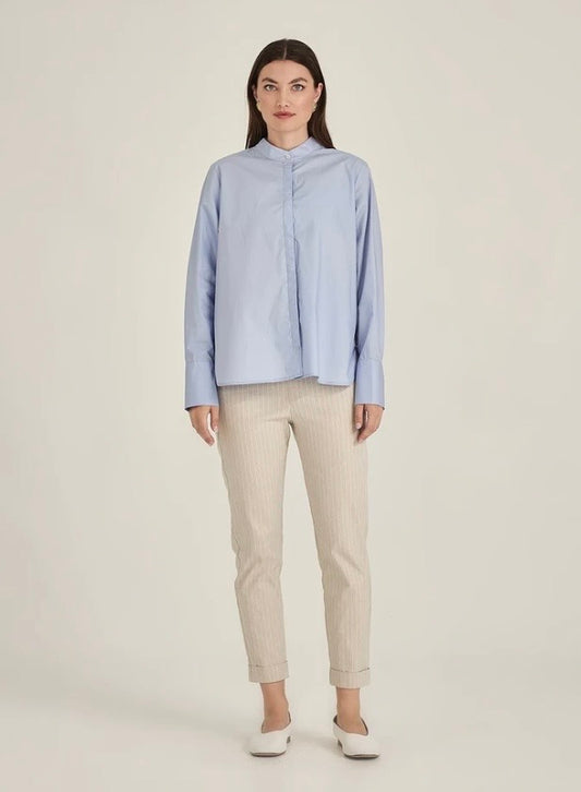 Sills Striped Hepburn Pant - Sand