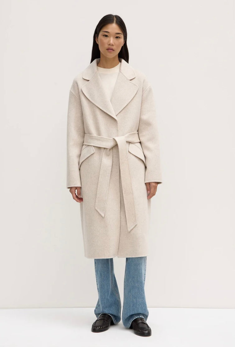 Assembly Label Sadie Single Breasted Wool Coat