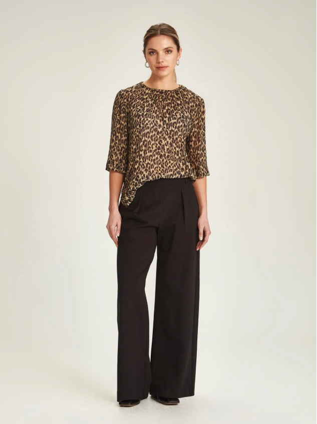 Sills Gisele Leopard Blouse