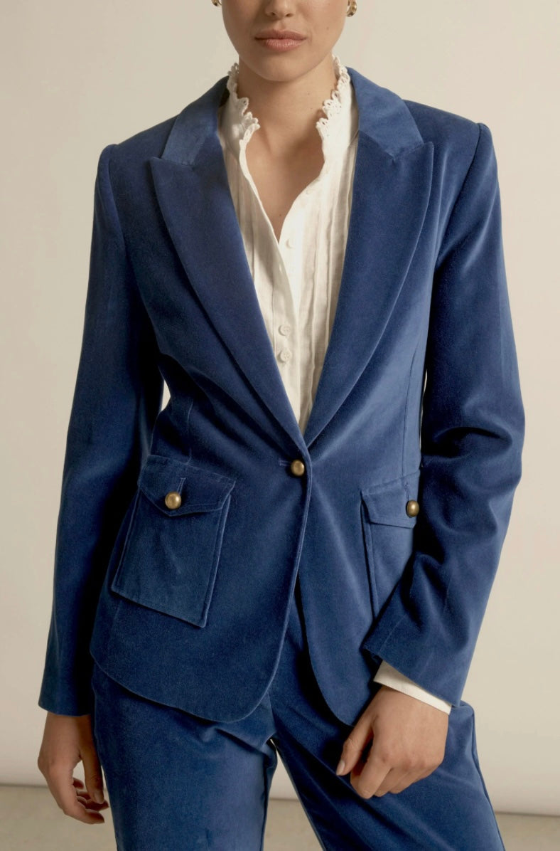 Zoe Kratzmann Glace Blazer - Sapphire