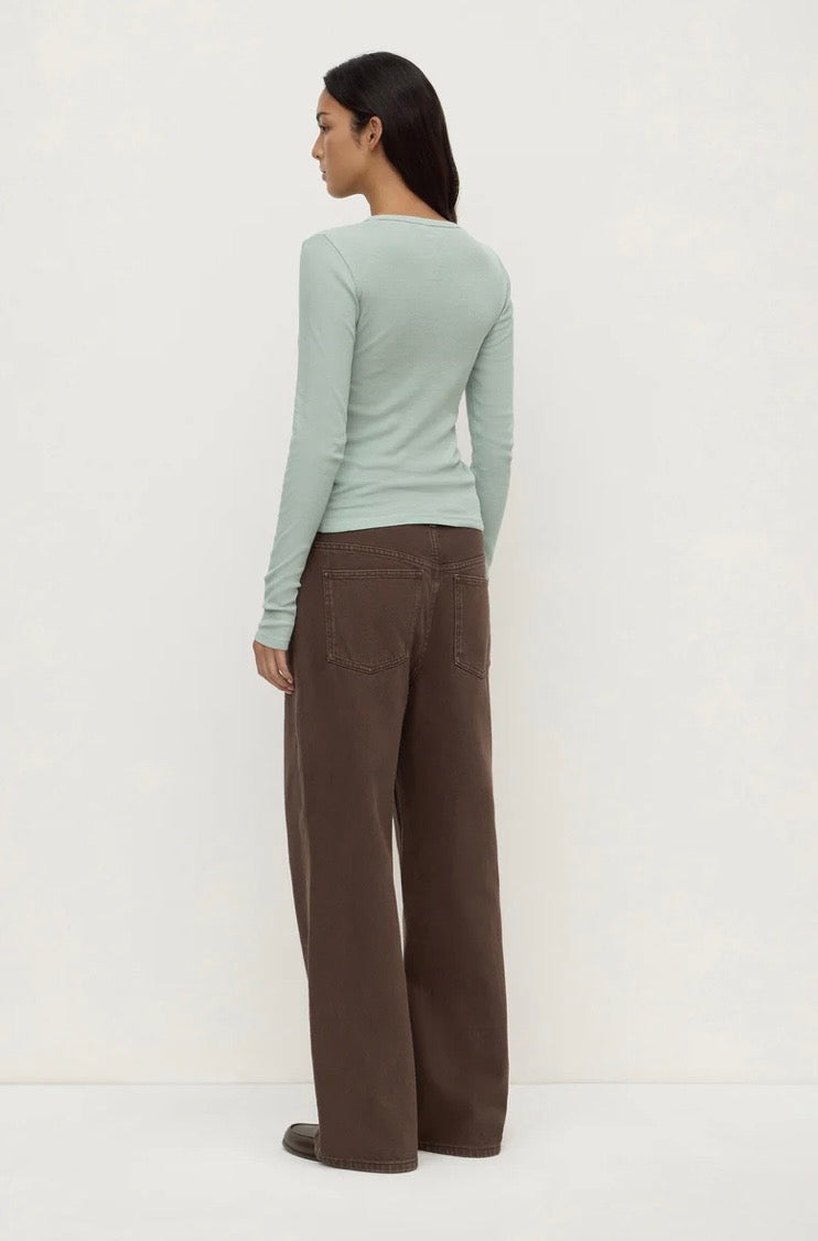 Assembly Label Zali Long Sleeve Tee - Mint