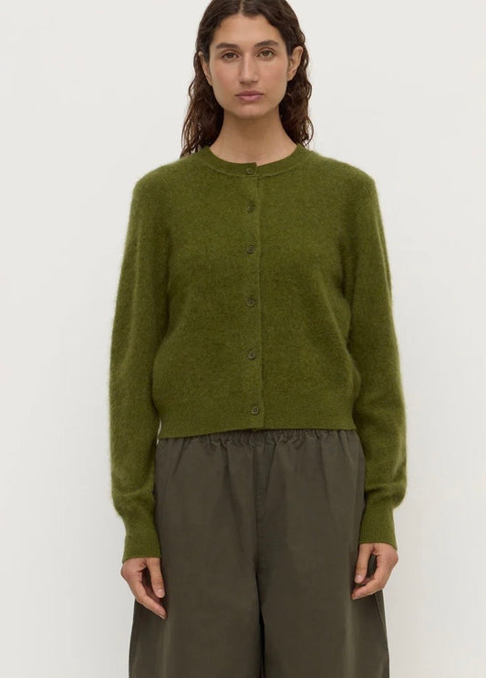 Assembly Label Carina Merino Cardigan - Grove