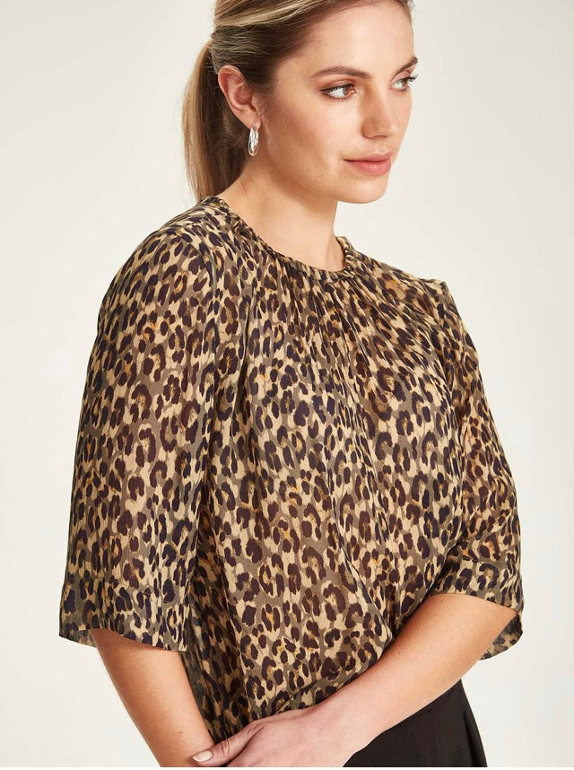 Sills Gisele Leopard Blouse