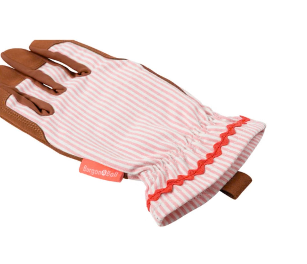 Burgon & Ball Garden Glove - Blush Stripe