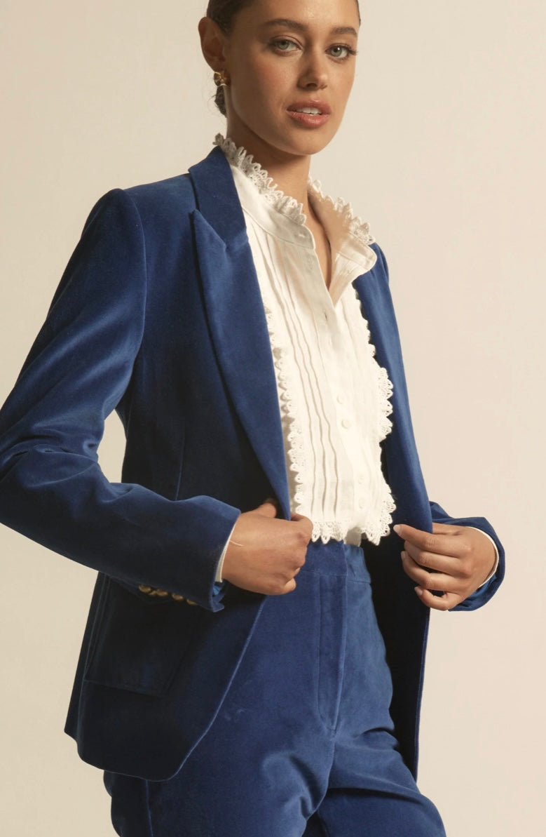 Zoe Kratzmann Glace Blazer - Sapphire