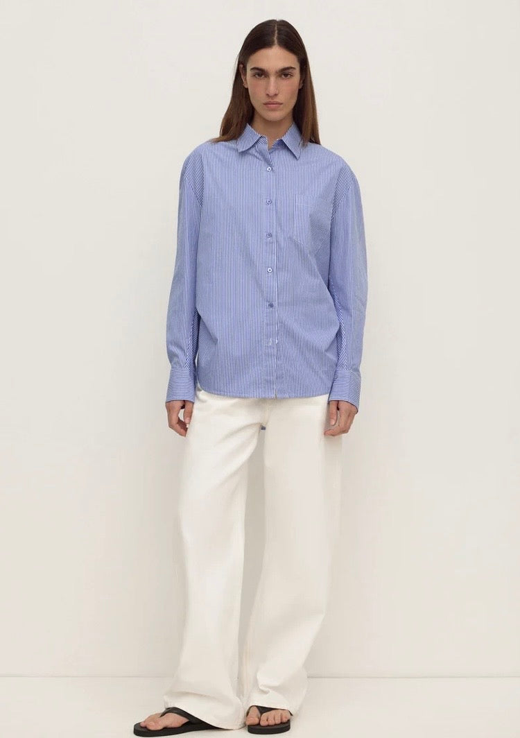 Assembly Label Ava Stripe Poplin Shirt