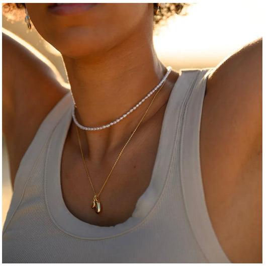 Linda Tahija Coastal Pearl Necklace