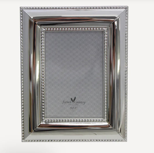 Silver Pearl Photo Frame 5x3.5