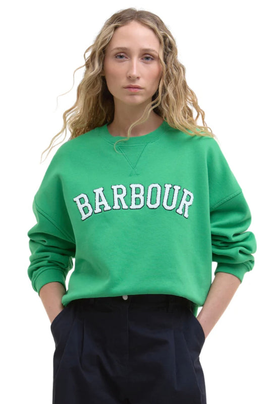 Barbour Silverdale Sweatshirt - Kelly Green