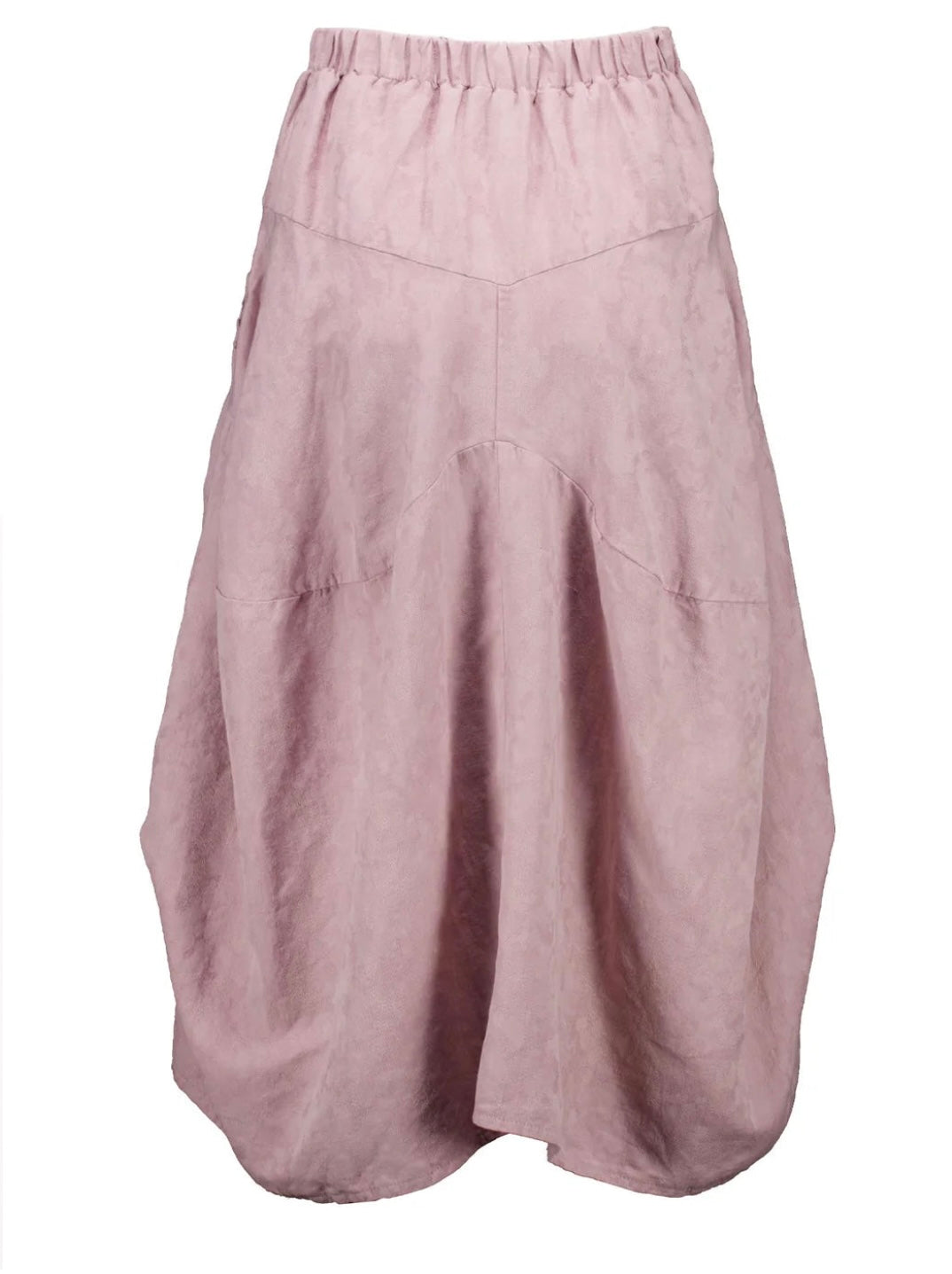 Olga De Polga Milwaukee Del Arte Skirt Baby Pink Demask Linen