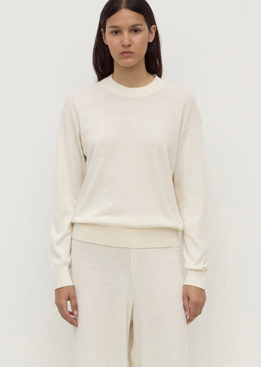 Assembly Label Cotton Cashmere Sweater - Cream