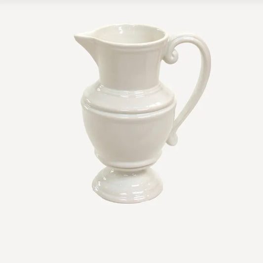 French Country White Jug Small