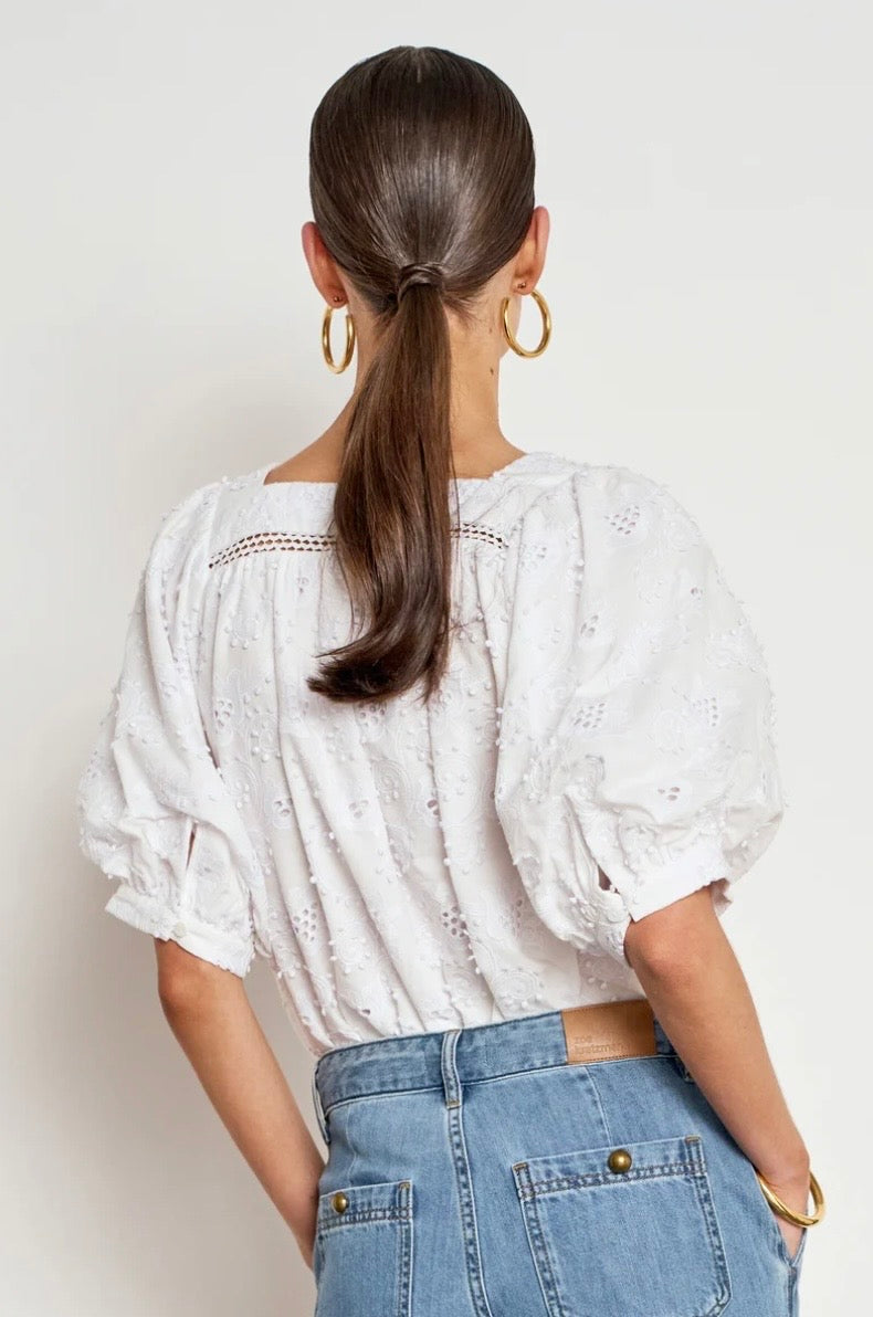 Zoe Kratzmann Grace Top - Porcelain