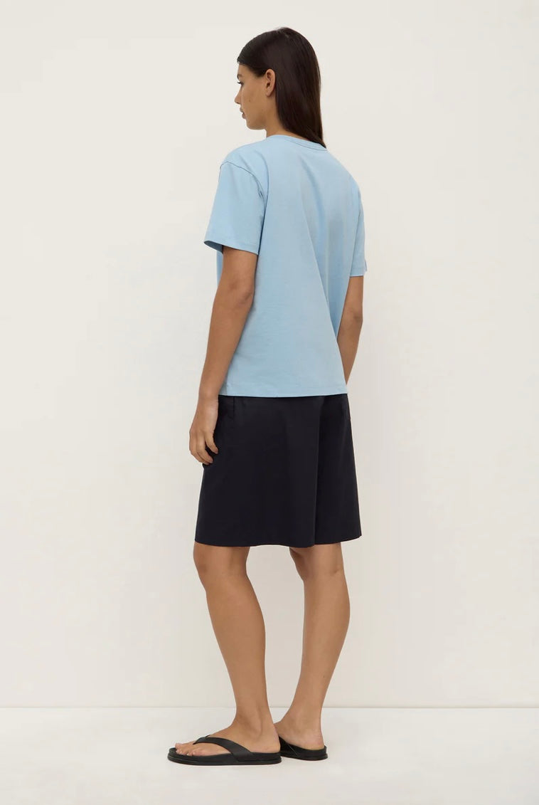 Assembly Label Organic Base Tee - Salt