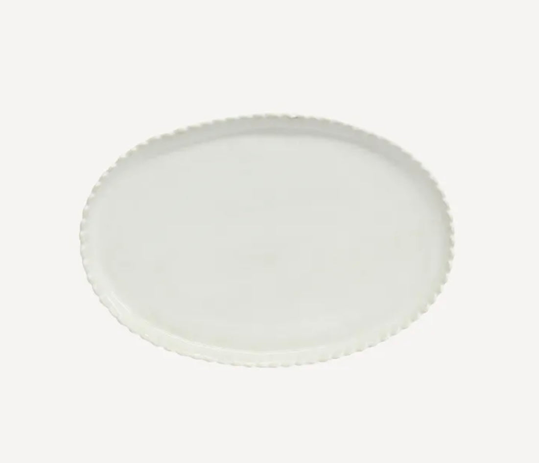 French Country Petal Oval Platter