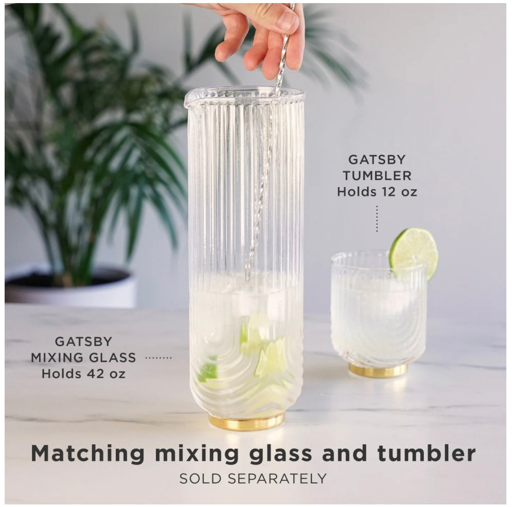 Viski Gatsby Glass Carafe