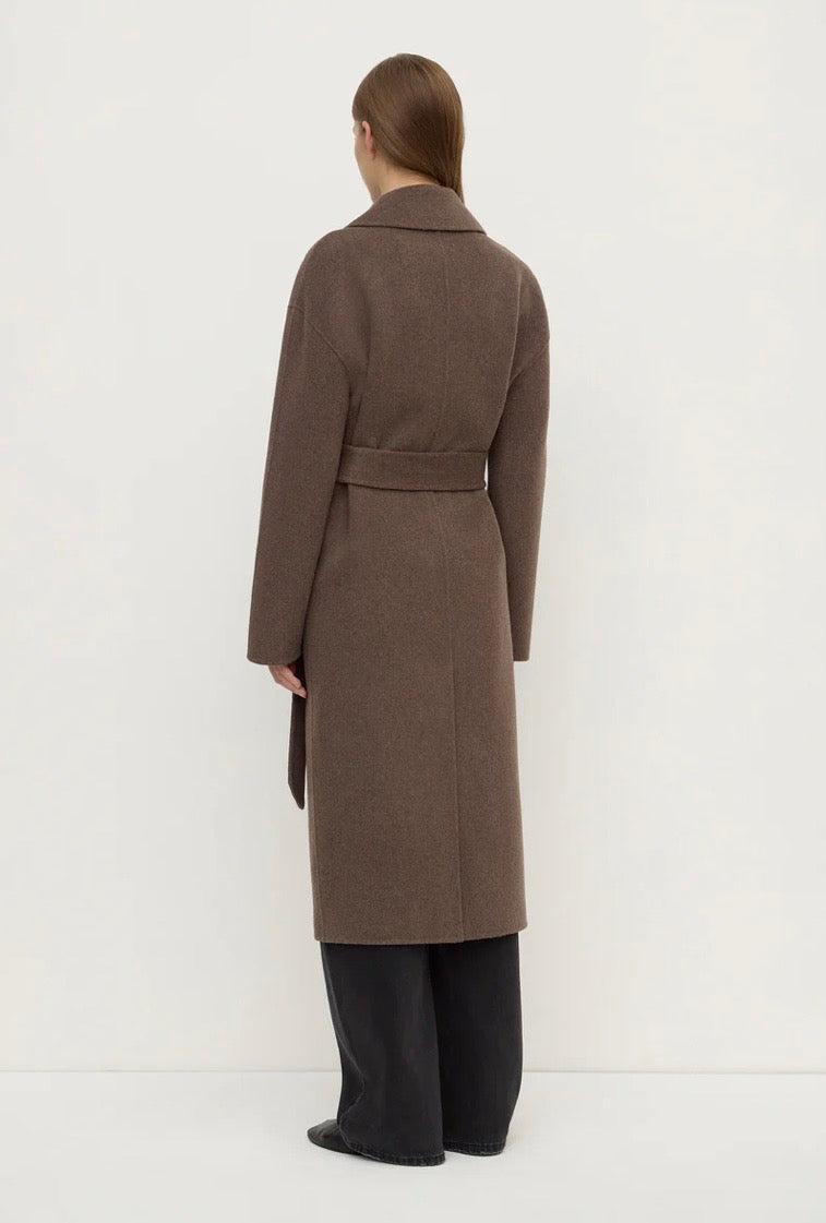Assembly Label Ivy Wool Coat - Cocoa Marle