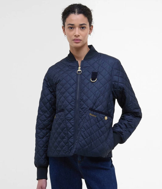 Barbour Reyna Quilt Jacket - Navy