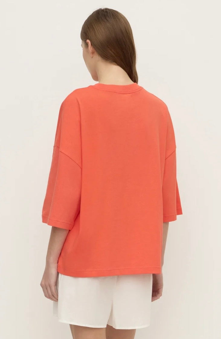 Assembly Label Max Oversized Tee - Dahlia