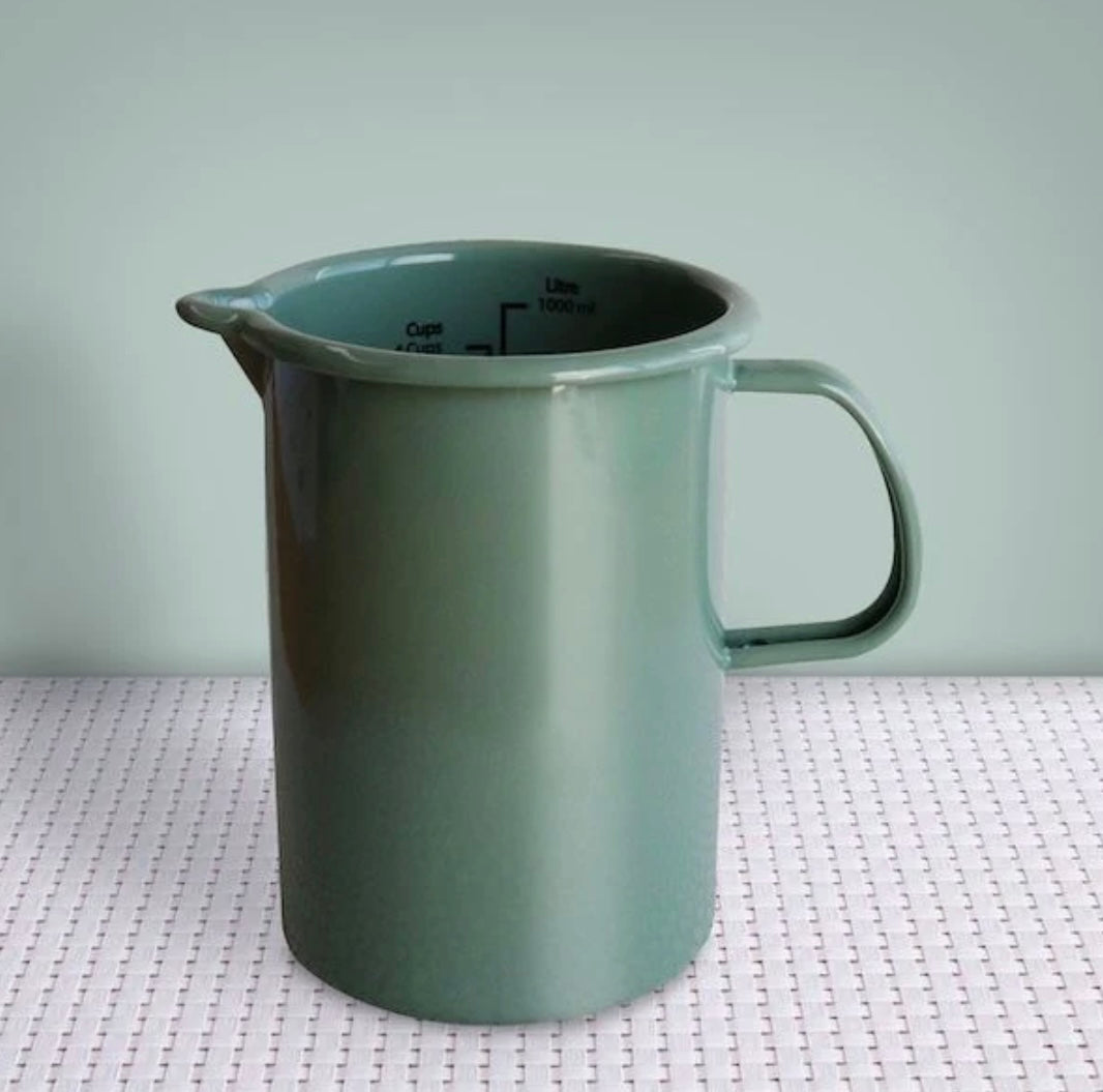 Dishy Enamel Measuring Jug 1L