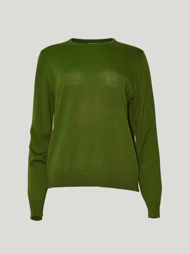 Sills Isabel Merino Sweater - Lawn green