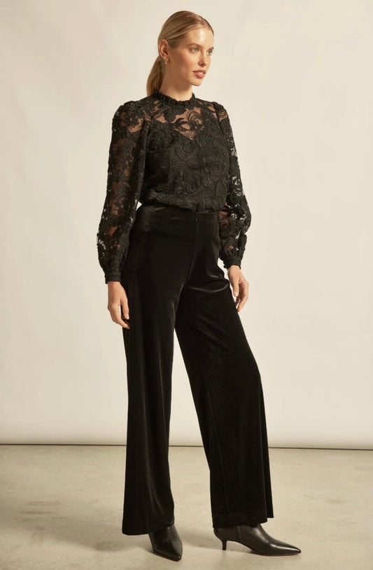 Zoe Kratzmann Glint Top - Black