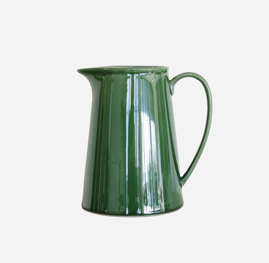 CC Interiors Verde & Ivy green jug