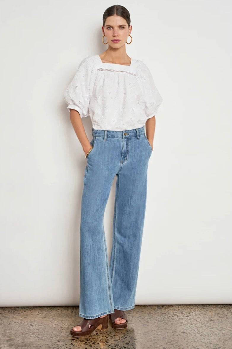Zoe Kratzmann Grace Top - Porcelain