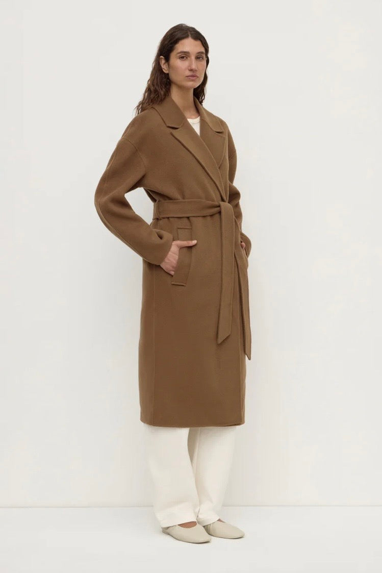 Assembly Label Ivy Wool Coat - Oak