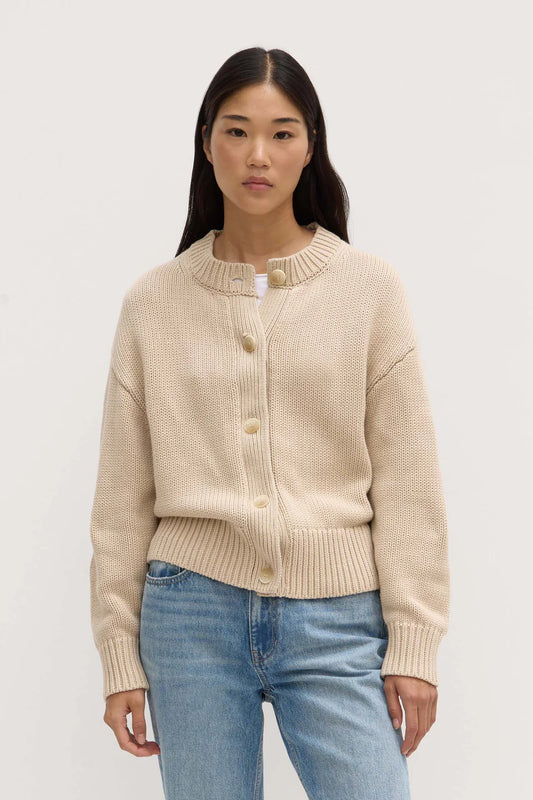 Assembly Label Ava Knit Cardigan - Natural