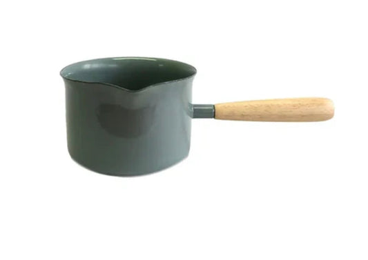 Dishy Enamel Gravy Maker - Tarragon