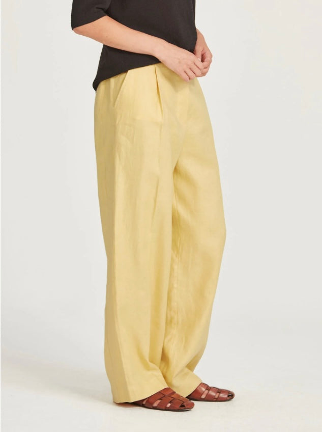 Sills June Wide Leg Linen Pant