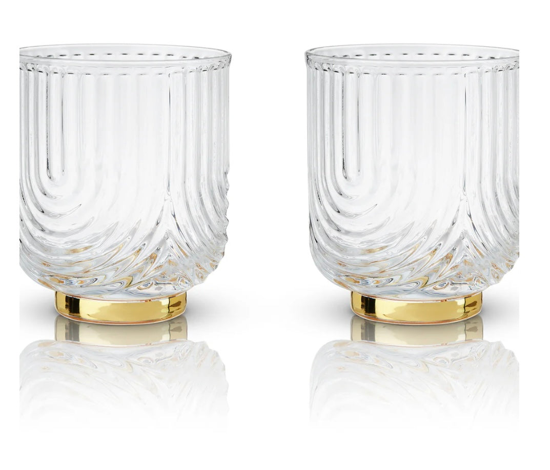 Viski Gatsby Tumbler Set of 2